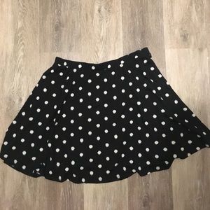 Polka dot skirt